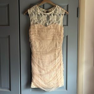 En Créme Cocktail Dress